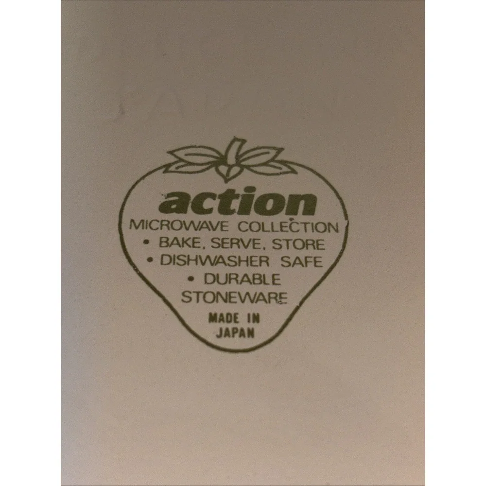 Action Stoneware Casserole/souffle Dish Round 8